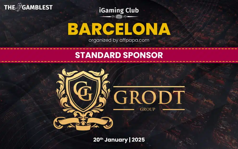Grodt Group as Standard Sponsor for iGaming Club Barcelona 2025