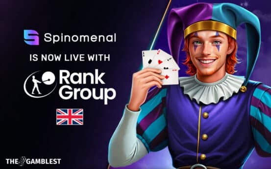 Spinomenal agrees content deal with Rank Group
