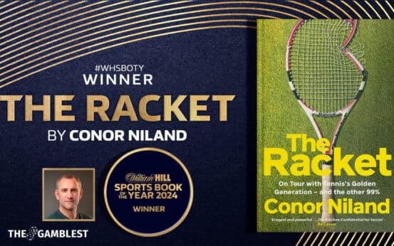Conor Niland’s The Racket wins William Hill Sports Book of the Year Award 2024
