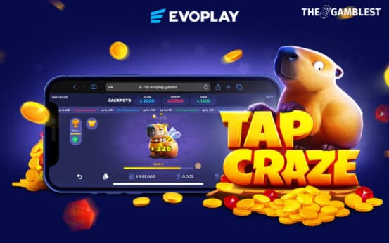 Evoplay launches one of the first-ever tap titles with Tap Craze