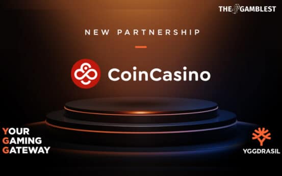 Yggdrasil content live with crypto brand CoinCasino