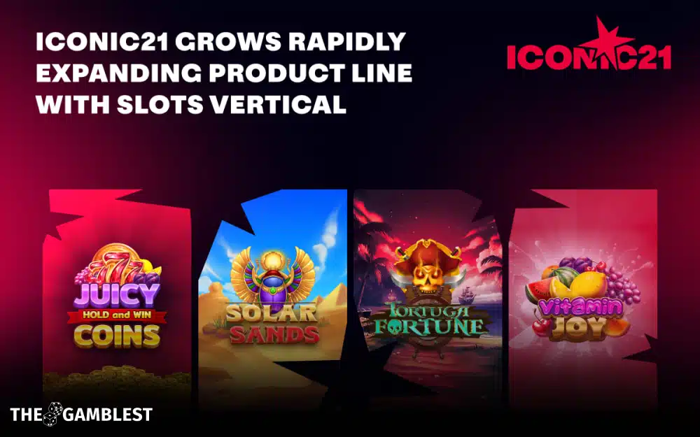 ICONIC21 is adding new slots to its growing gaming portfolio