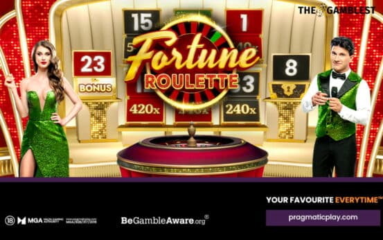 Pragmatic Play introduces new live casino game show Fortune Roulette