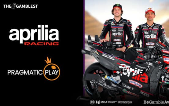 Pragmatic Play takes pole with sponsorship of Motogp team Aprilia Racing