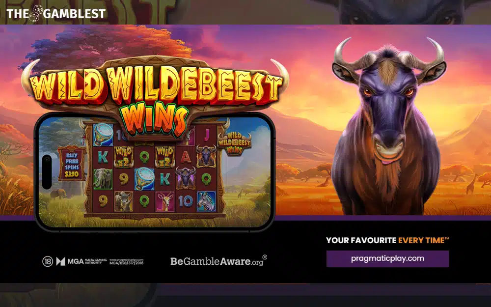 Pragmatic Play unveils Wild Wildebeest Wins safari slot