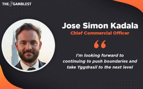 Yggdrasil promotes Jose Simon Kadala to Chief Commercial Officer
