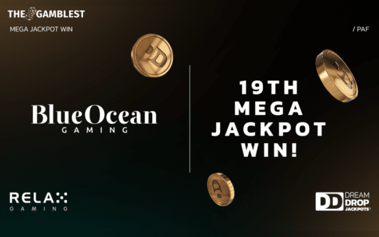 Relax Gaming starts new year with 19th Dream Drop Mega Jackpot win