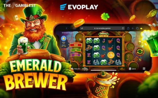Evoplay brings Irish charm to the reels in Emerald Brewer