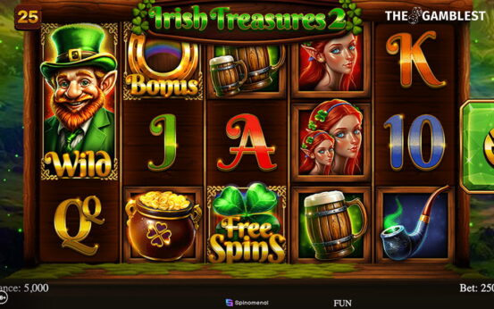 Spinomenal introduces Irish Treasures 2 title