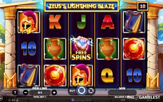 Spinomenal strikes it big with Zeus’s Lightning Blaze