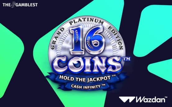Wazdan shines bright with 16 Coins™ Grand Platinum Edition release