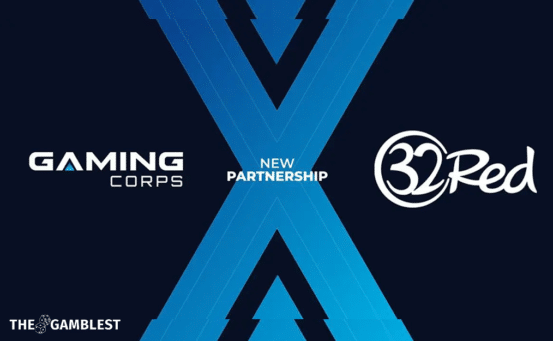 Gaming Corps partners with 32Red to expand in the UK