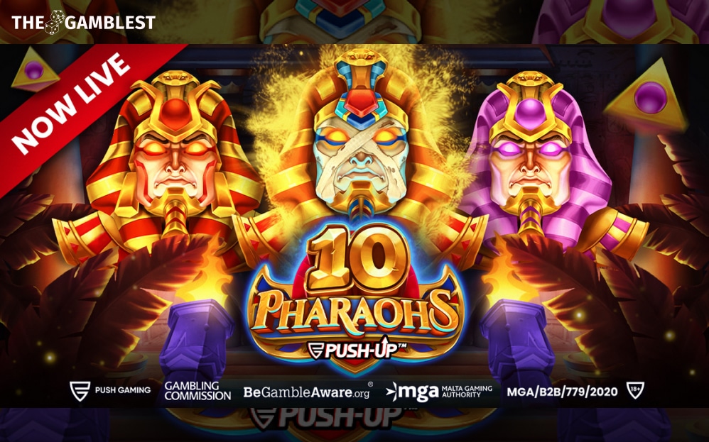 Push Gaming releases 10 Pharaohs