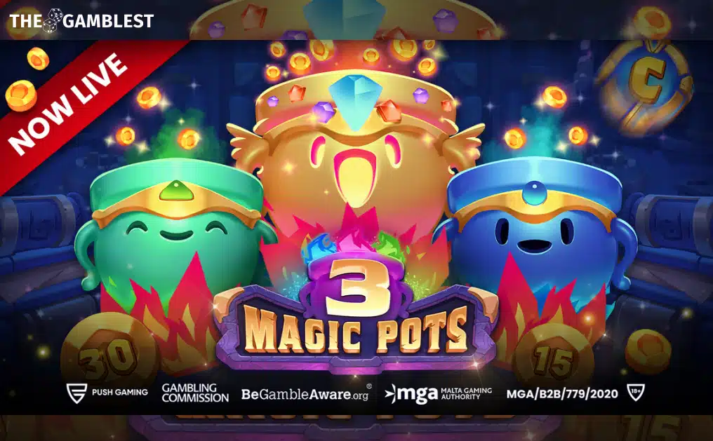 Push Gaming releases 3 Magic Pots
