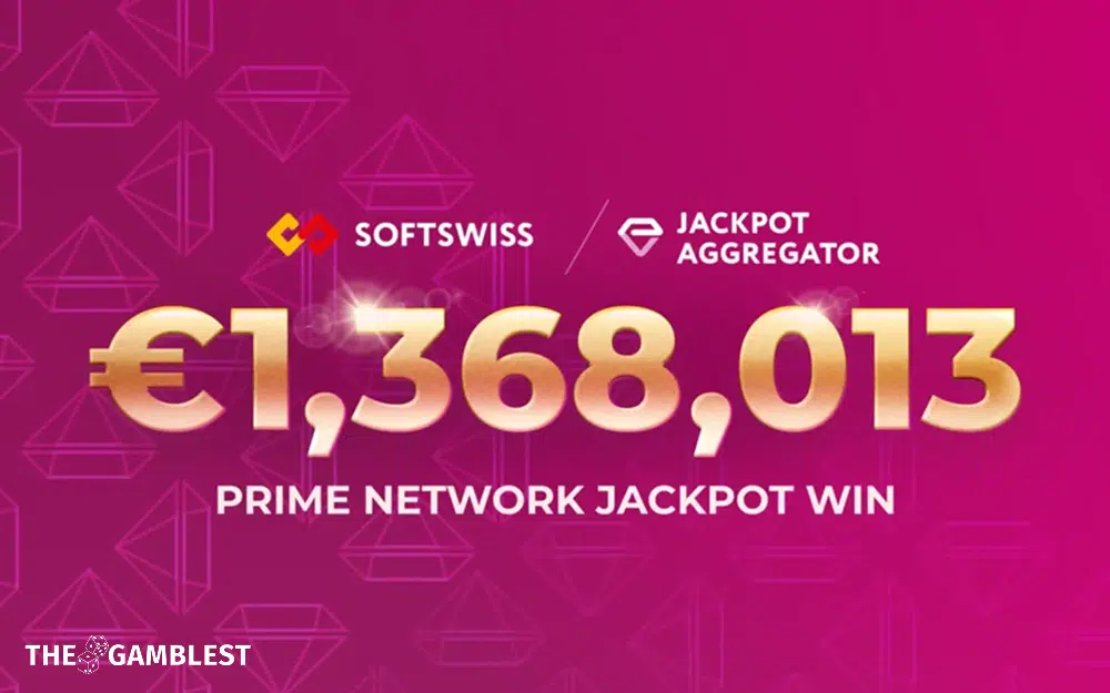 SOFTSWISS Prime Network Jackpot to hit EUR 1,368,013