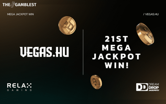 Relax Gaming celebrates twenty-one Mega Jackpot winners as Hungarian player hits Dream Drop prize