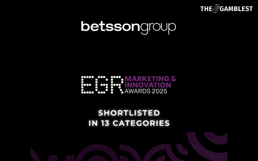 Betsson secures 13 nominations at the EGR Marketing & Innovation Awards 2025