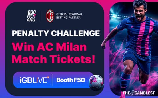 Boomerang Partners invites iGB L!VE guests to join the Penalty Challenge