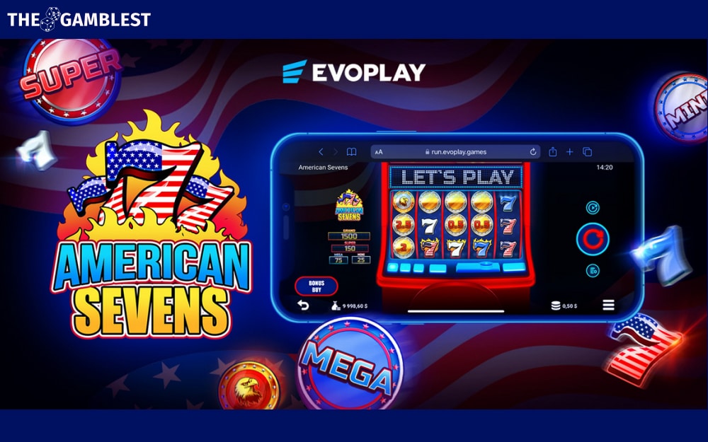 Evoplay launches American Sevens slot for Independence Day