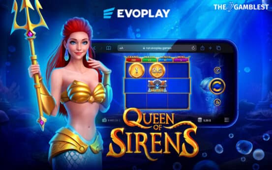 Evoplay sets sail with Queen of Sirens in mythological new slot