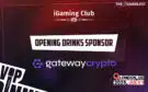 GatewayCrypto as Opening Drinks Sponsor at iGaming Club London 2025