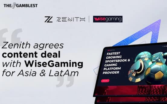WiseGaming starts content partnership with Zenith Gaming