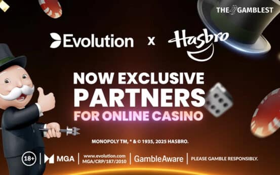 Evolution and Hasbro start online live casino and slots partnership