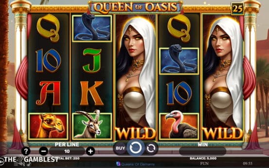 Spinomenal presents new slot: Queen of Oasis
