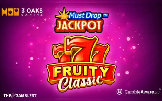 3 Oaks Gaming serves retro thrills with 777 Fruity Classic