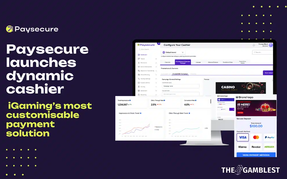 Paysecure launches dynamic cashier – the most customisable payments solution
