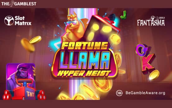 SlotMatrix launches Fortune Llama Hyper Heist by Fantasma Games