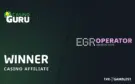 Casino Guru wins in Casino Affiliate category at the EGR Operator Awards 2025 Casino Guru wins in Casino Affiliate category at the EGR Operator Awards 2025
