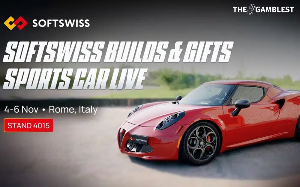 SOFTSWISS donates a sports car to celebrate the launch of 100 brands in 2025