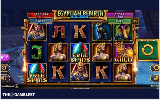 Spinomenal unearths its new hit: Egyptian Rebirth – Hold & Hit