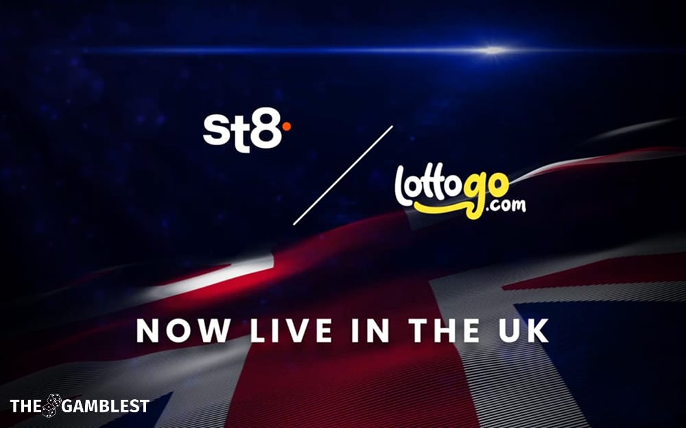 St8 has a new UK partner LottoGo