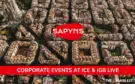 Sapyns delivers company events at ICE & iGB Live