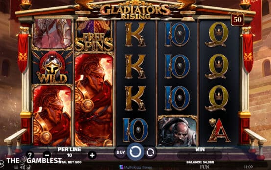 Spinomenal releases legendary Gladiator Rising