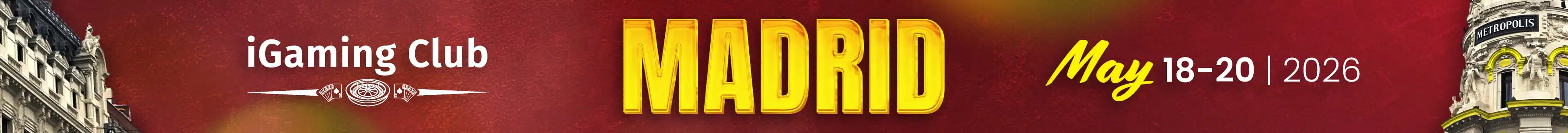 igaming club conferance madrid 2026 3901x331