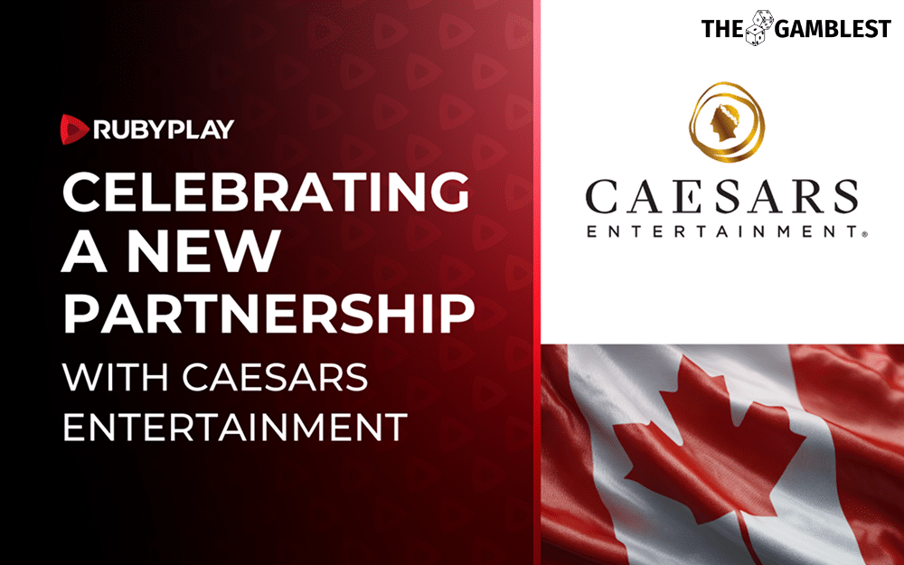 RubyPlay partners with Caesars Entertainment in Ontario