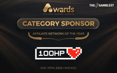 100HP as Category Sponsor at AffPapa iGaming Awards 2026