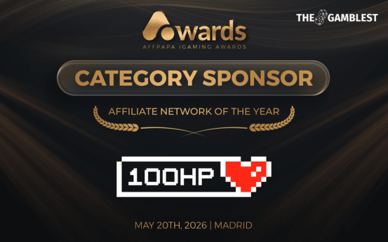 100HP as Category Sponsor at AffPapa iGaming Awards 2026