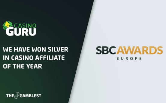 Casino Guru takes Silver in SBC Awards Europe’s Casino Affiliate of the Year