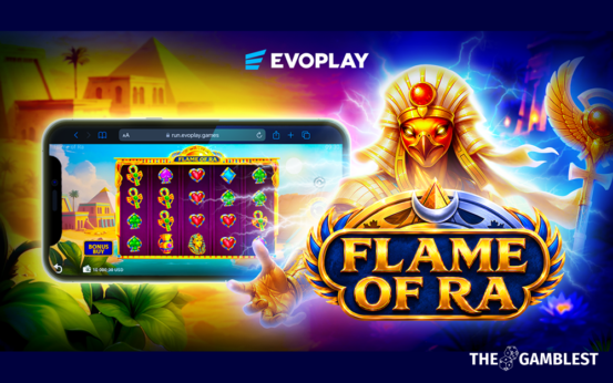 Evoplay unleashes the fire of the gods in Flame of Ra