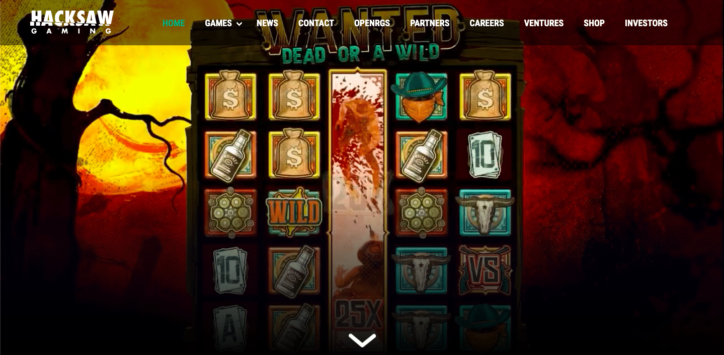 hacksaw gaming web