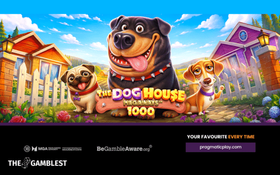Pragmatic Play fetches massive multipliers in the dog house in MEGAWAYS™ 1000
