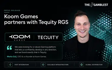 Tequity agrees RGS deal to power delivery for ambitious new studio Koom Games