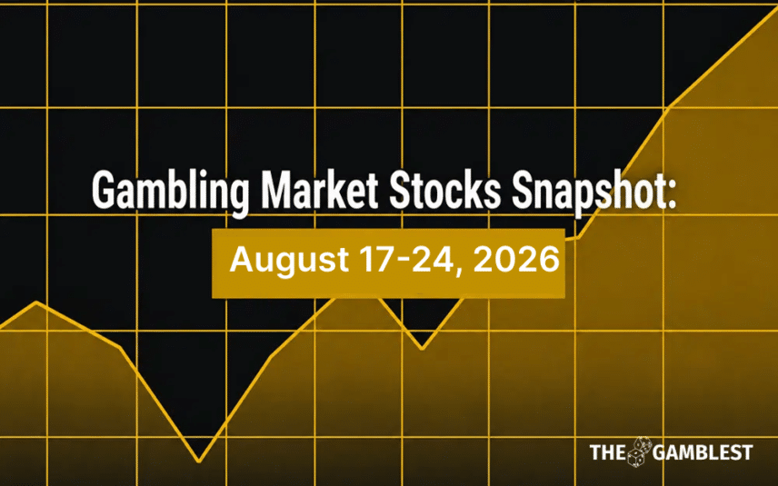 Gambling Market Stocks Snapshot: August 17-24, 2026