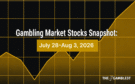 Gambling Market Stocks Snapshot: July 28-Aug 3, 2026
