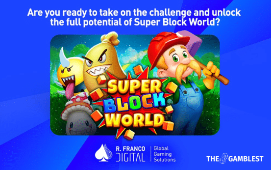 R. Franco Digital reveals smash-hit new slot Super Block World