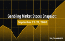 Gambling Market Stocks Snapshot: September 22-28, 2026